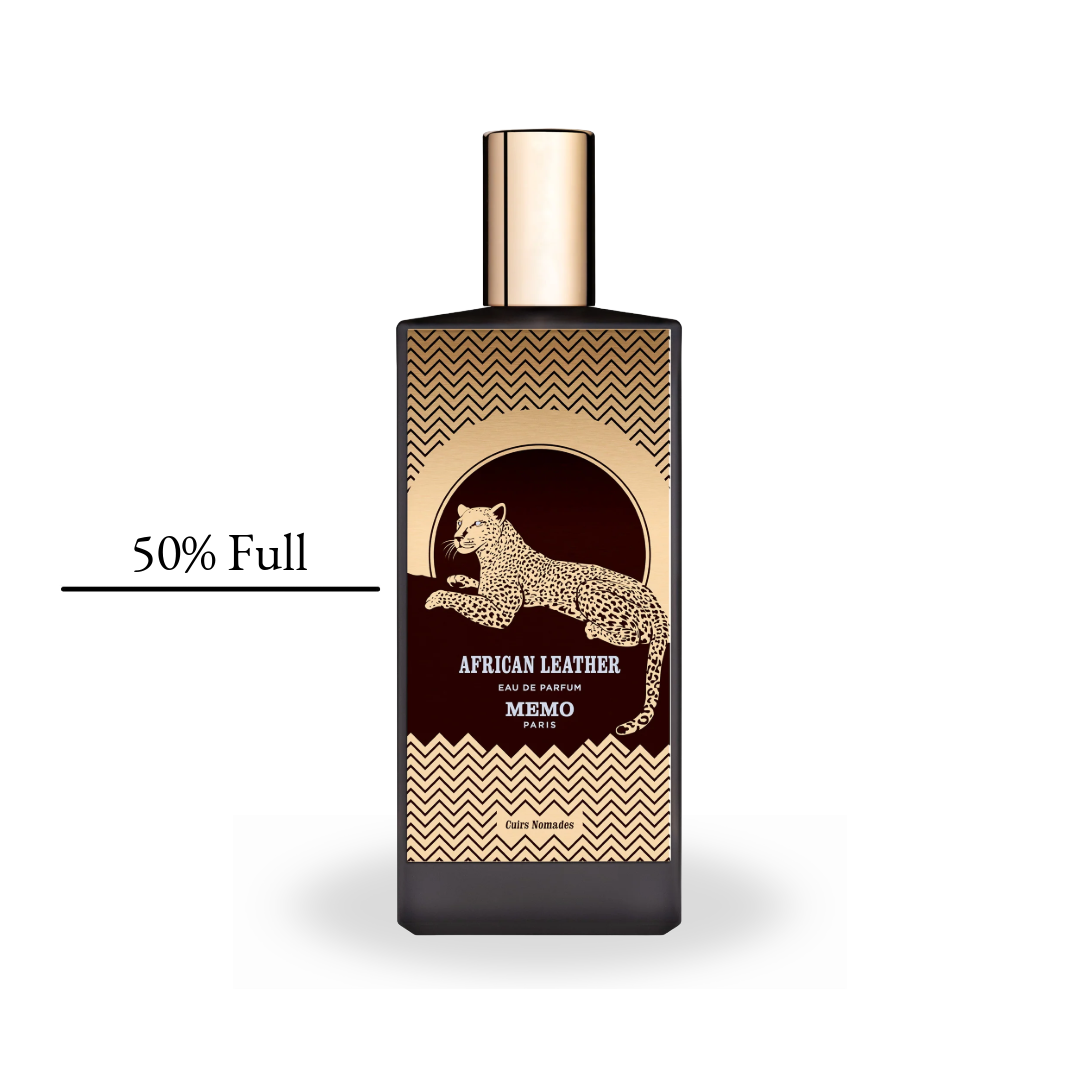 African Leather - Memo Paris - 37.5ml/50% Partial Bottle