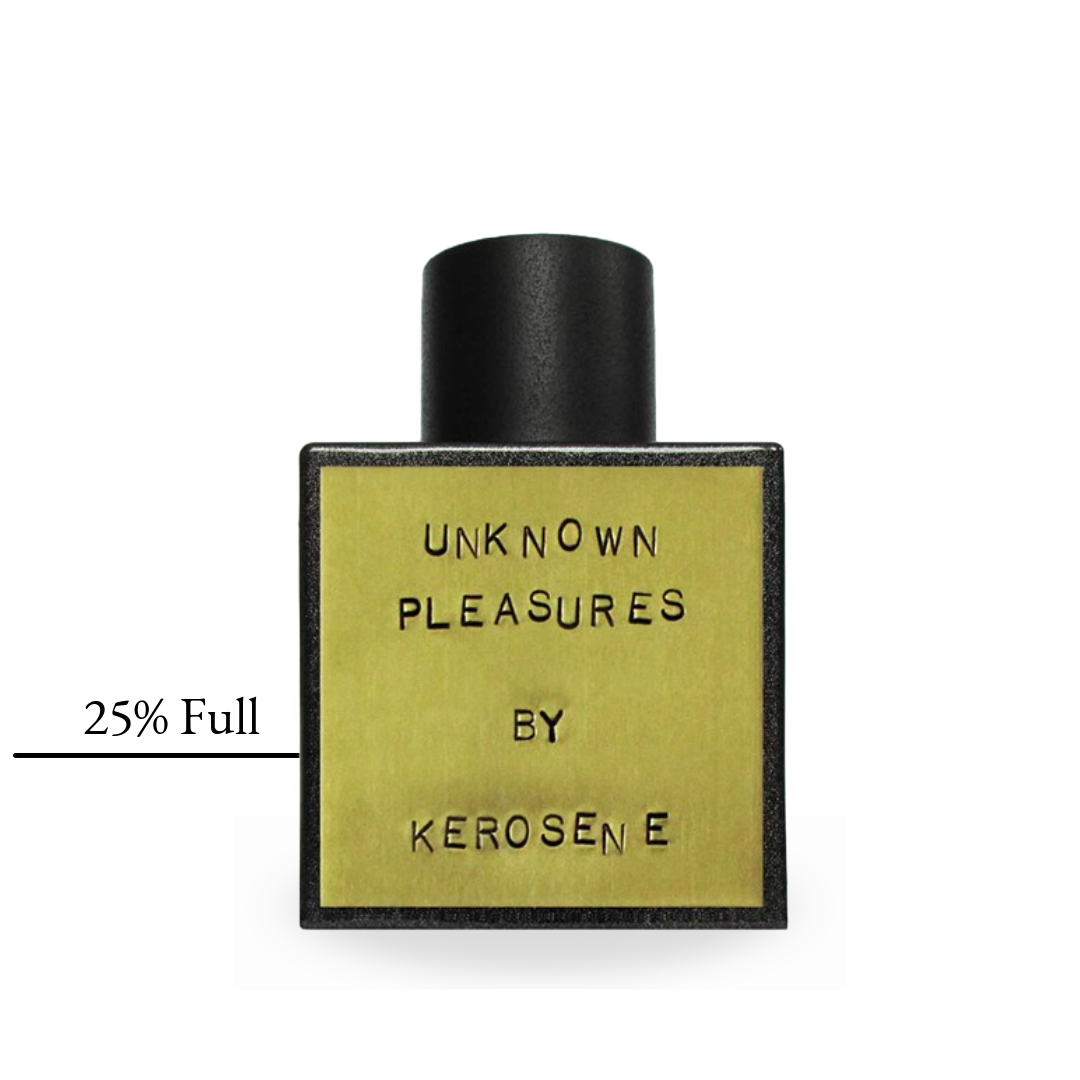Unknown Pleasures - Kerosene - 25ml/25% Partial Bottle