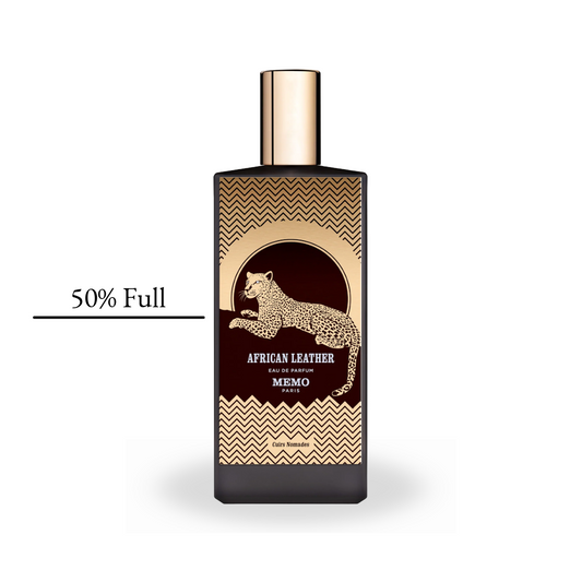 African Leather - Memo Paris - 37.5ml/50% Partial Bottle