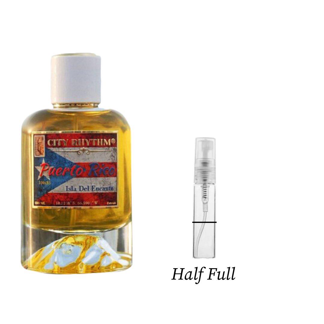 Puerto Rico - City Rhythm - 1ml/2ml/5ml/10ml Sample Spray