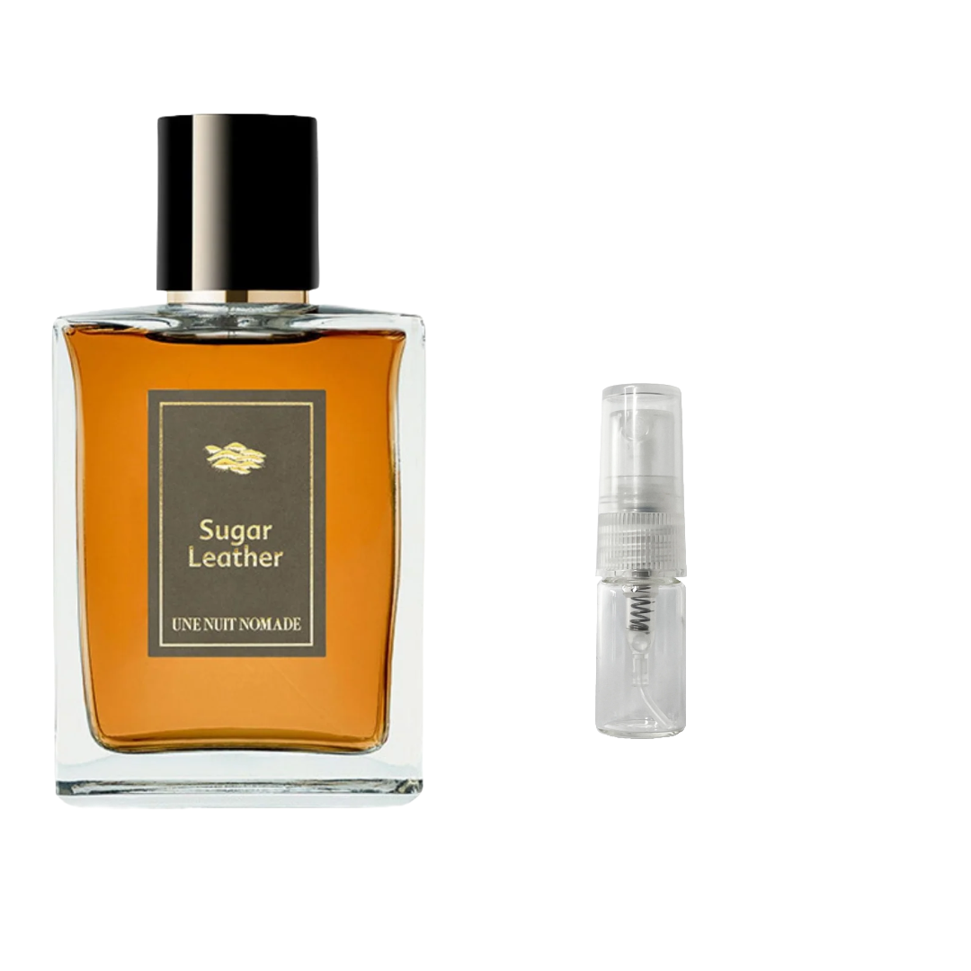 Sugar Leather - Une Nuit Nomade - 1ml/2ml/5ml/10ml Sample Spray