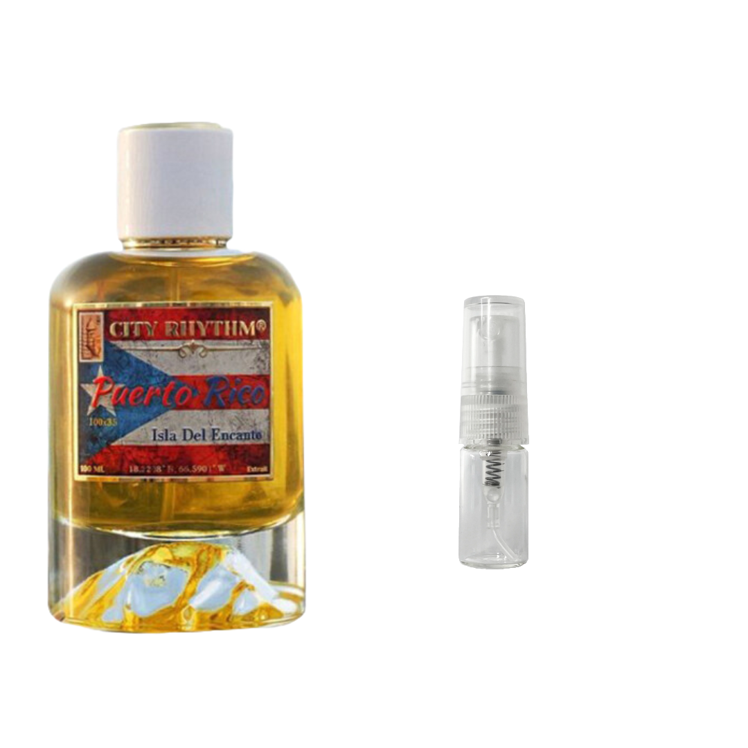 Puerto Rico - City Rhythm - 1ml/2ml/5ml/10ml Sample Spray