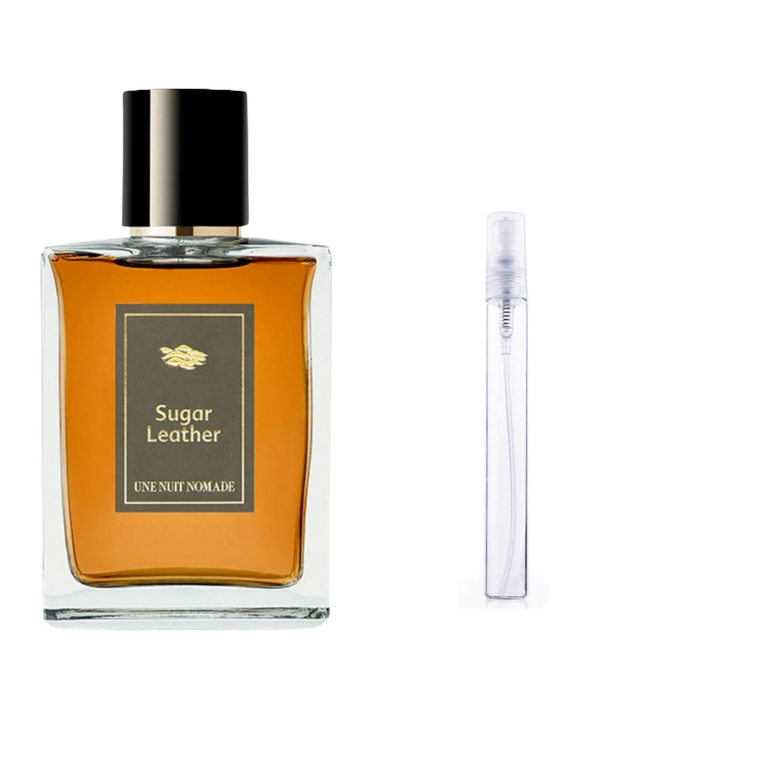 Sugar Leather - Une Nuit Nomade - 1ml/2ml/5ml/10ml Sample Spray