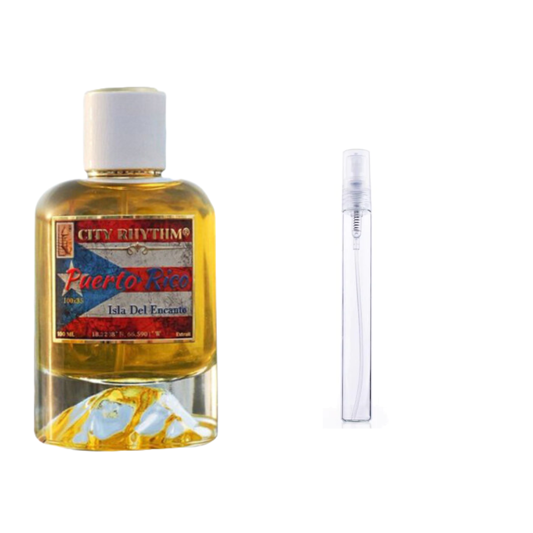 Puerto Rico - City Rhythm - 1ml/2ml/5ml/10ml Sample Spray