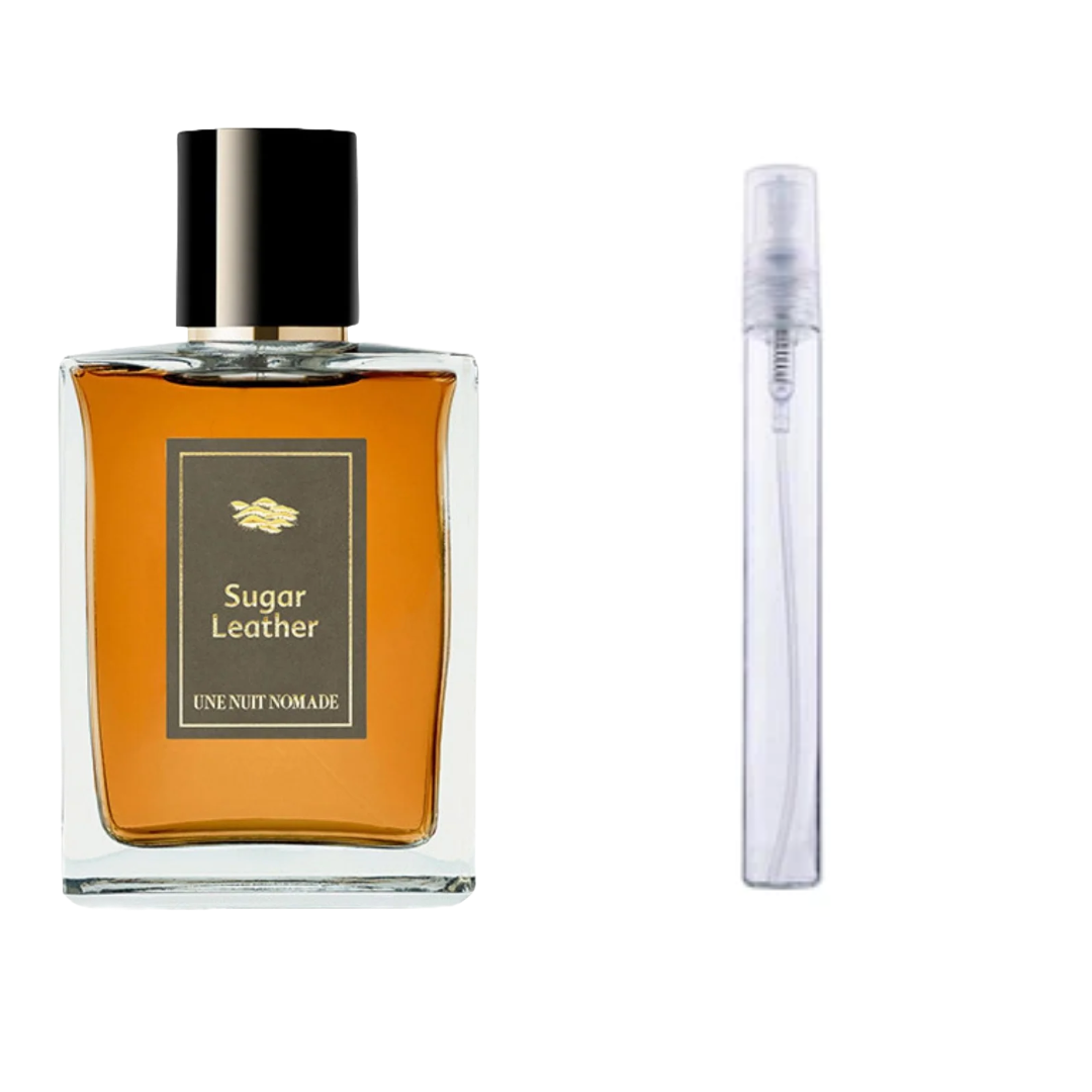 Sugar Leather - Une Nuit Nomade - 1ml/2ml/5ml/10ml Sample Spray