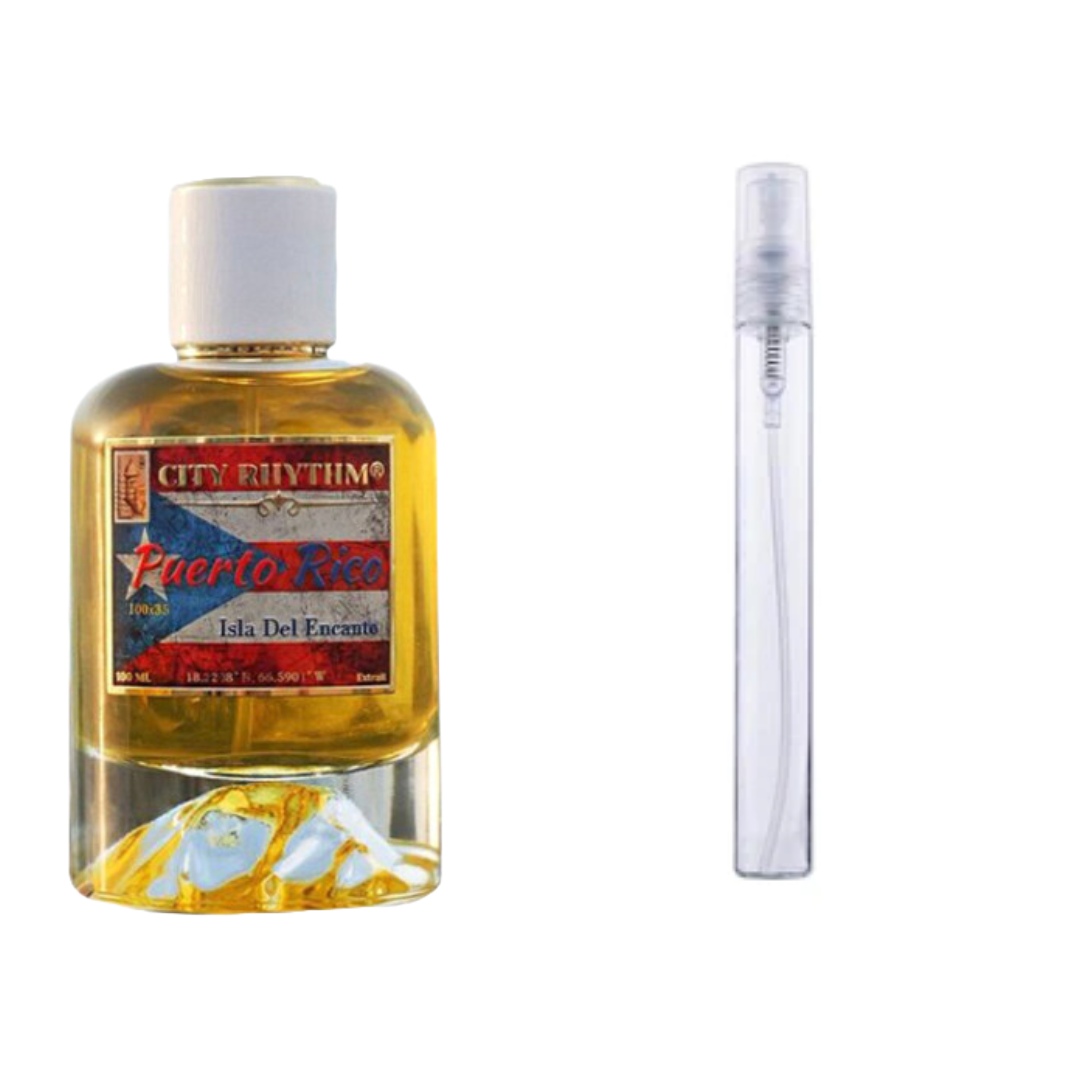 Puerto Rico - City Rhythm - 1ml/2ml/5ml/10ml Sample Spray