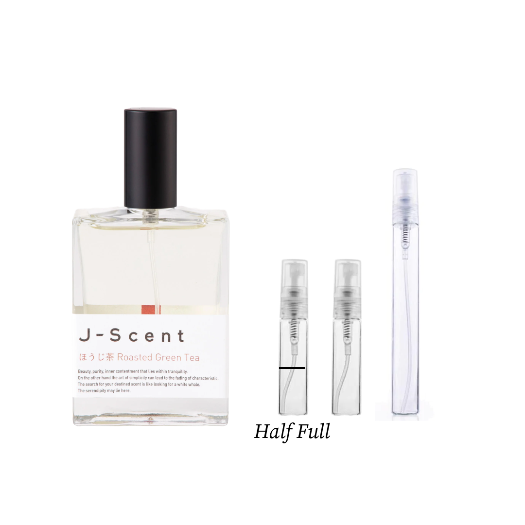 Roasted Green Tea - J-Scent - 1ml/2ml/5ml/10ml Sample Spray